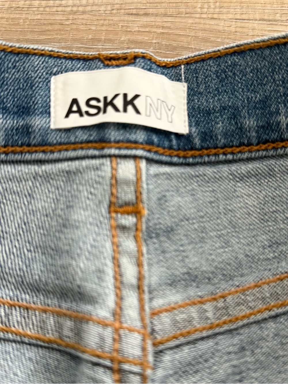 ASKK NY Crop Wide Leg Jeans Size 30 - Picture 4 of 7